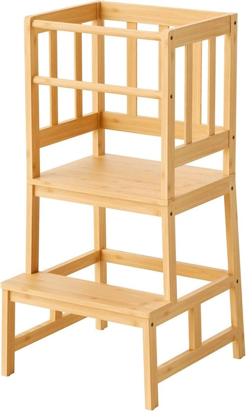Tavolo di apprendimento - Tavolo per bambini - Aiutopiede per la cucina - Scaletta per bambini - Gradino per bambini