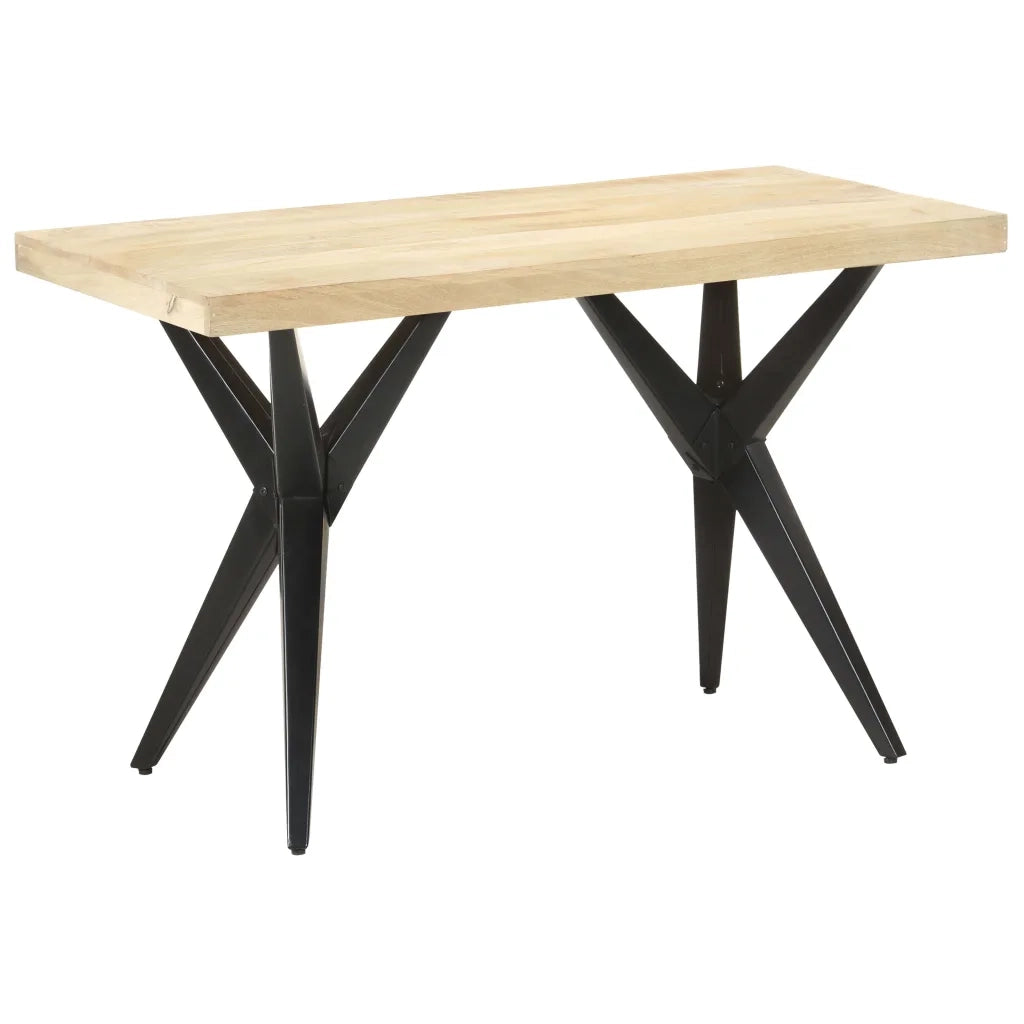 Tavolo da Pranzo | Tavolo da cucina 120x60x76 cm in Legno Massello di Mango