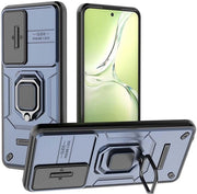 Custodia Schokresistente per Telefono - Modello per OPPO A80 5G - Doppia Protezione TPU/PC - Alloggiamento per Cinturino - Supporto di Riposo - Rotazione 360° - Custodia per Telefono