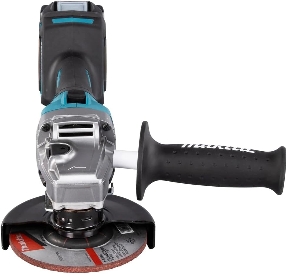 GA005GM201 - Smerigliatrice angolare 125 mm Brushless XGT + 2 batterie 40 Vmax 4 Ah Li-ION BL4040 + caricatore DC40RA + cofanetto Makpac