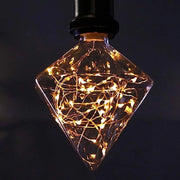 ZMH Lampadina LED Lampadina LED vintage E27 Fireworks 3W bianco caldo diamante