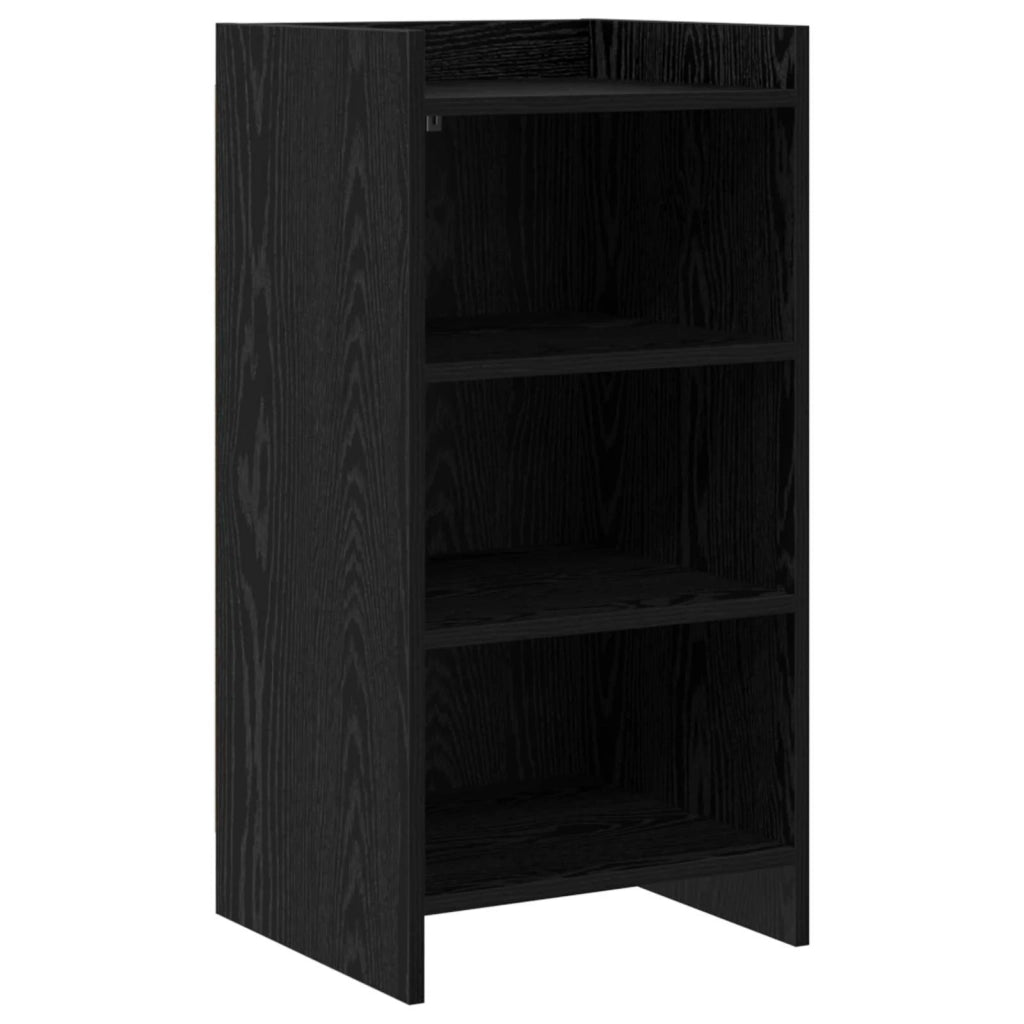 Credenza Rovere Nero 40 x 36 x 80 cm Legno ingegnerizzato 8011068
