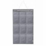 Trade Shop - Portaoggetti Organizer A Sospensione 9 Tasche Tessuto Bagno Camera 45x78cm 69715 -