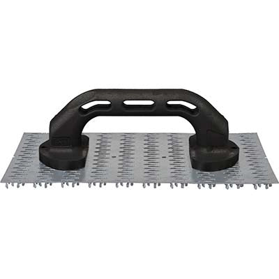 RASCHIATORE INTONACO - ACCIAIO MANICO PLASTICA MM 250X150- 4 pezzi