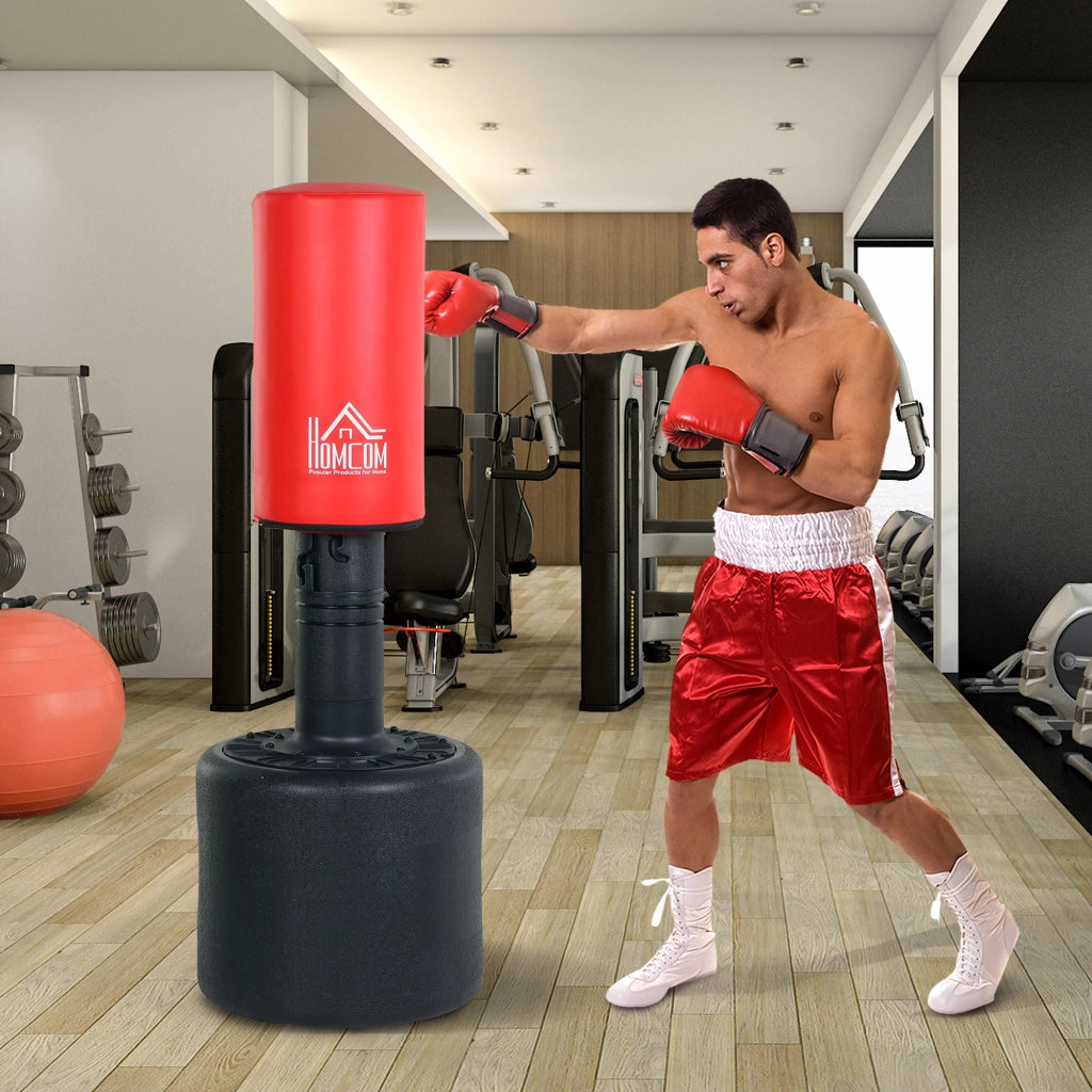 Sacco da Boxe Regolabile ¨C zephmum ¨C 145-172cm, Base Riempibile Acqua Sabbia