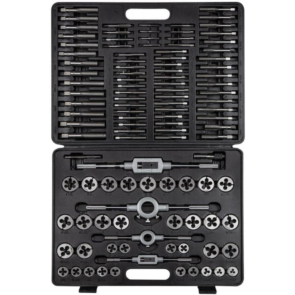 Topex 11-915 filetti e filettatr trici - 110 elementi