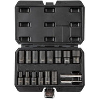 Topex 11-920 bussole 1/2, per d dadi danneggiati - set 16 pezzi