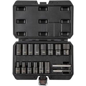 Topex 11-920 bussole 1/2, per d dadi danneggiati - set 16 pezzi