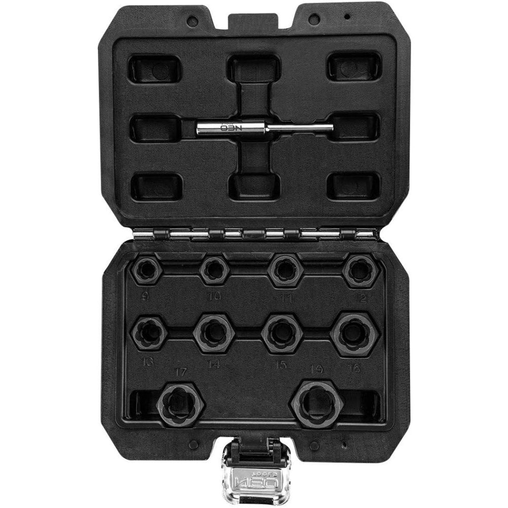 Topex 11-922 bussole 3/8 per da dadi danneggiati corte - set 11