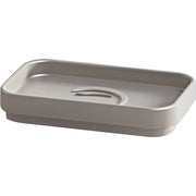 Portasapone d'appoggio in plastica riciclata 6398 Gedy serie SEVENTY Beige