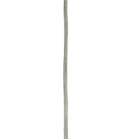 Sospensione Contemporanea Chevron Acciaio Cromo Vetro Fumè 1 Luce E27