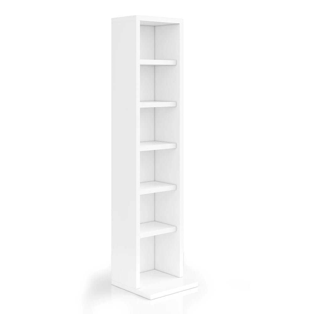 Vicco Scaffale porta cd Bianco 21 x 91.8 cm