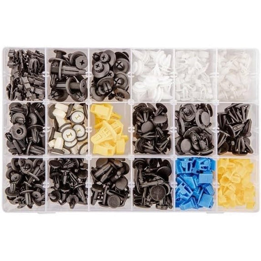 Topex 11-956 set di clip per aut uto honda, 418 pezzi