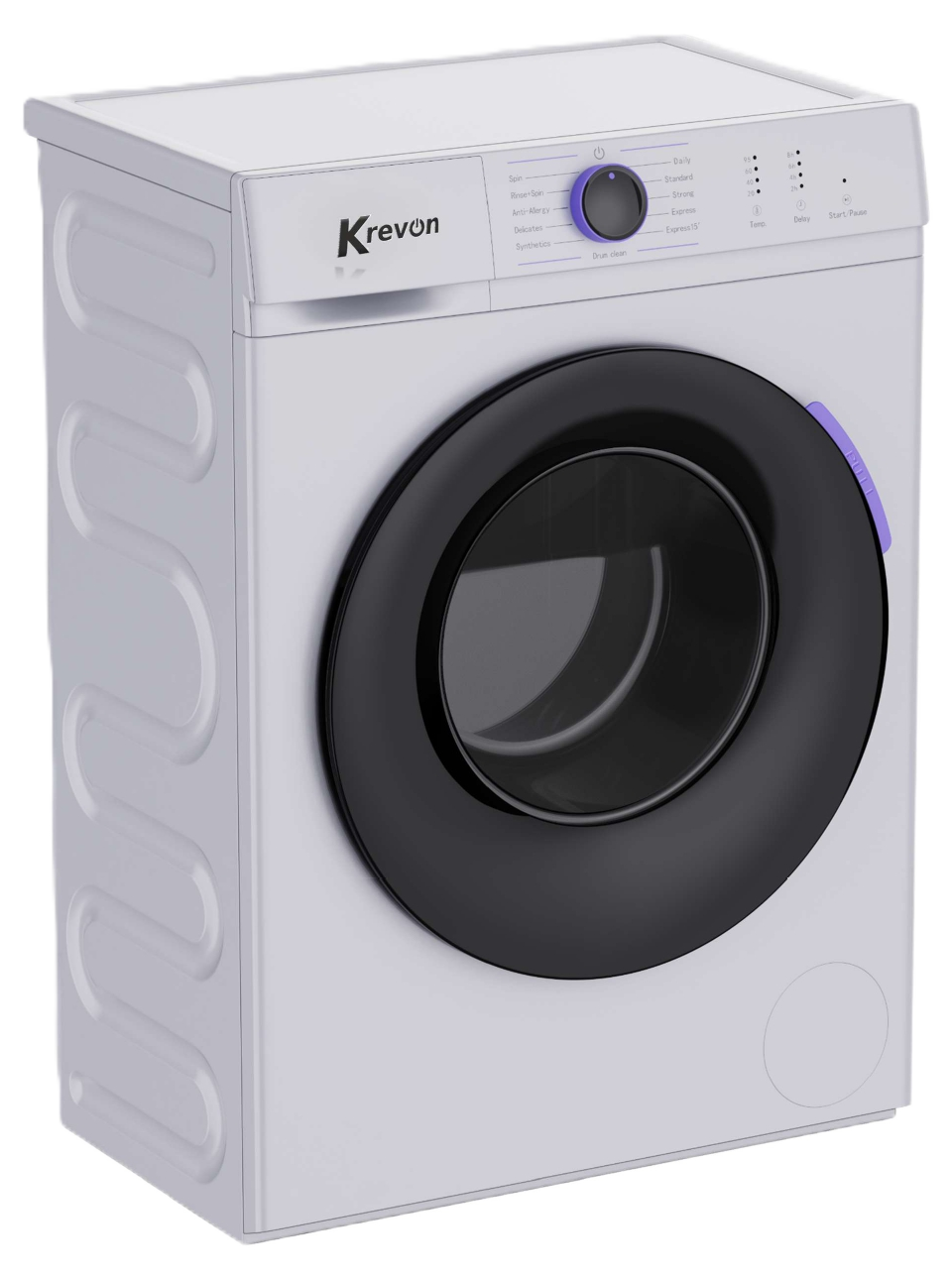 Lavatrice Slim KREVON TEKR60A1, Classe A, 6 kg, 1200 Giri, Profondità 41 cm