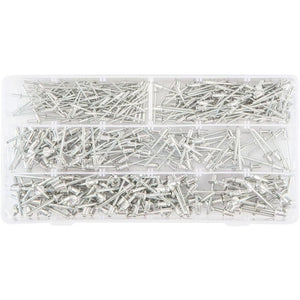 Topex 11-970 rivetti in allumini nio, 400 pezzi