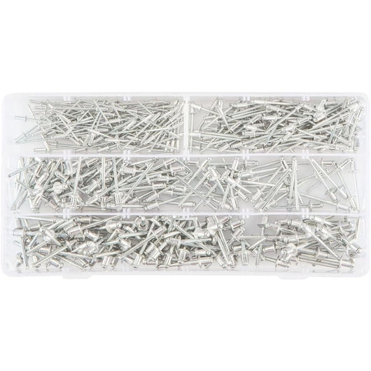 Topex 11-970 rivetti in allumini nio, 400 pezzi