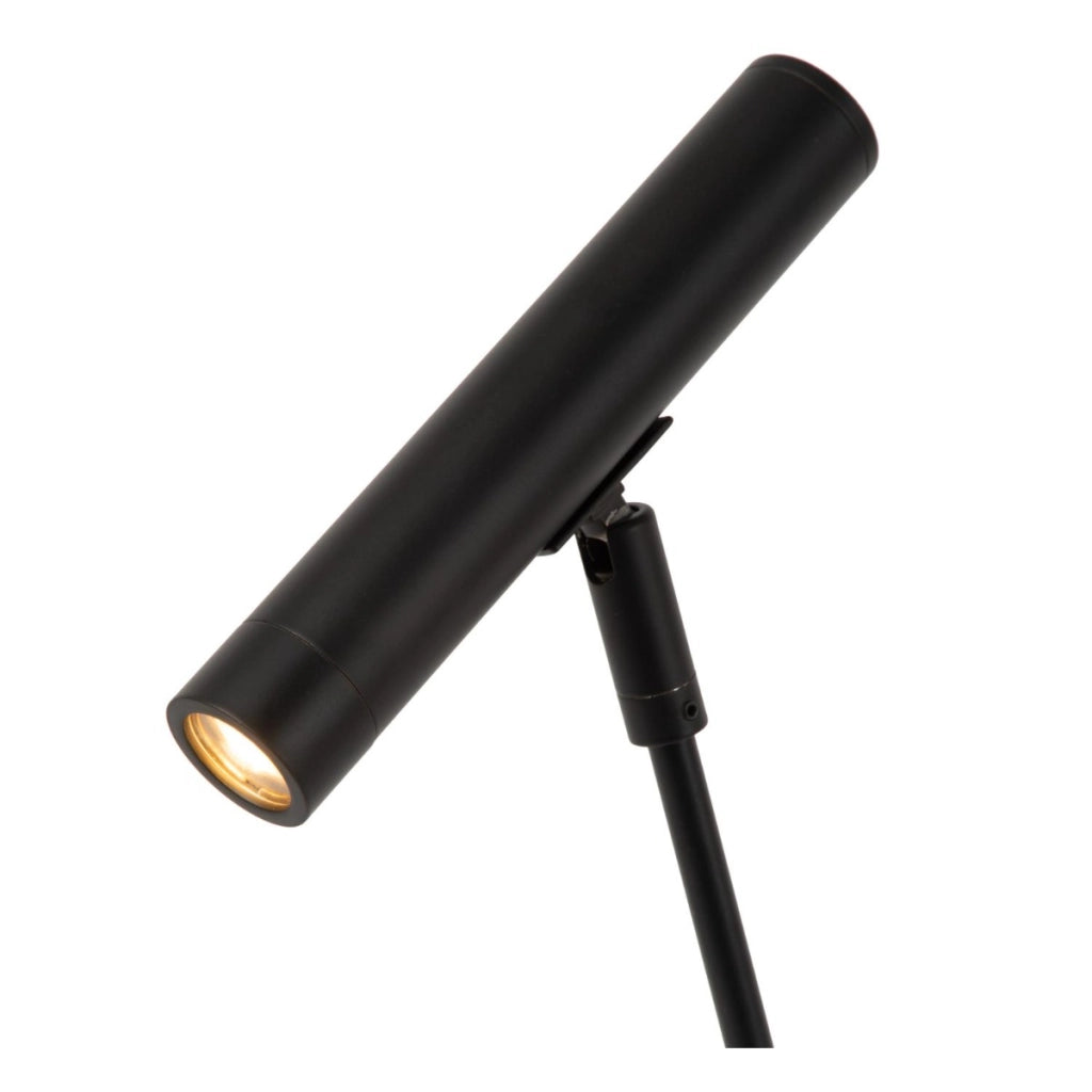 Lampada da tavolo minimalista nera in metallo G9 Lucide Alec