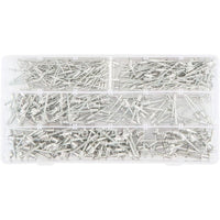 Topex 11-970 rivetti in allumini nio, 400 pezzi