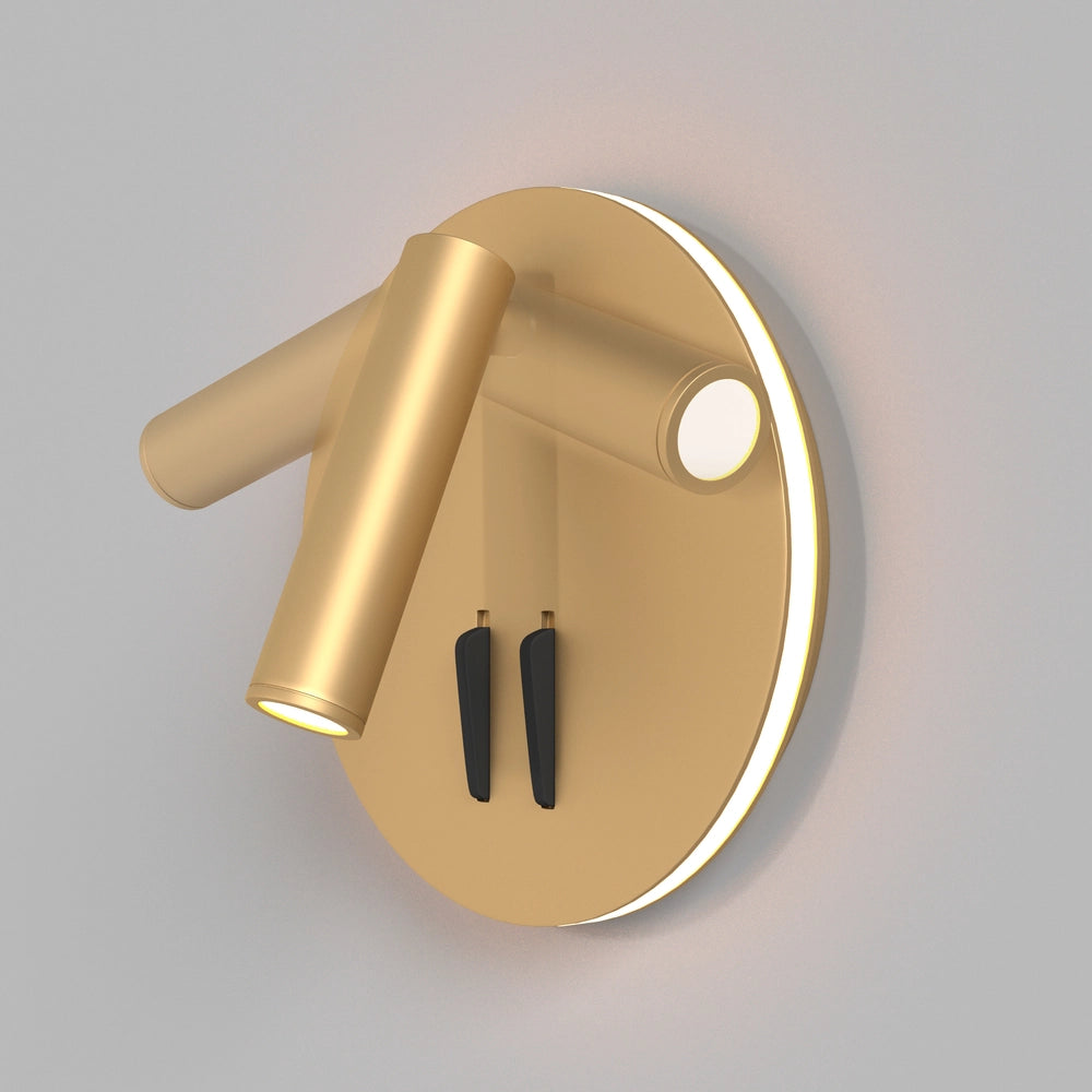 Applique Maytoni IOS 176 LED 9W 3000K ottone dorato