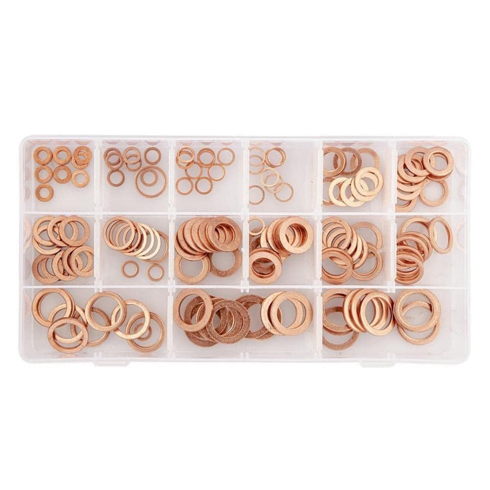 Topex 11-979 rondelle di rame, 1 150 pezzi