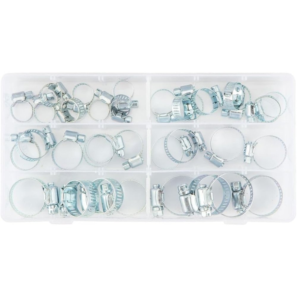 Topex 11-981 fasciette a vite se senza fine, 34 pezzi