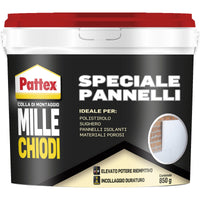 pattex millechiodi speciale pannelli 850 gr. cod:ferx.3453