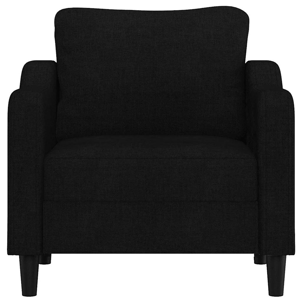 Divano Sedia-Poltrona Nera 60 cm in Tessuto 448990