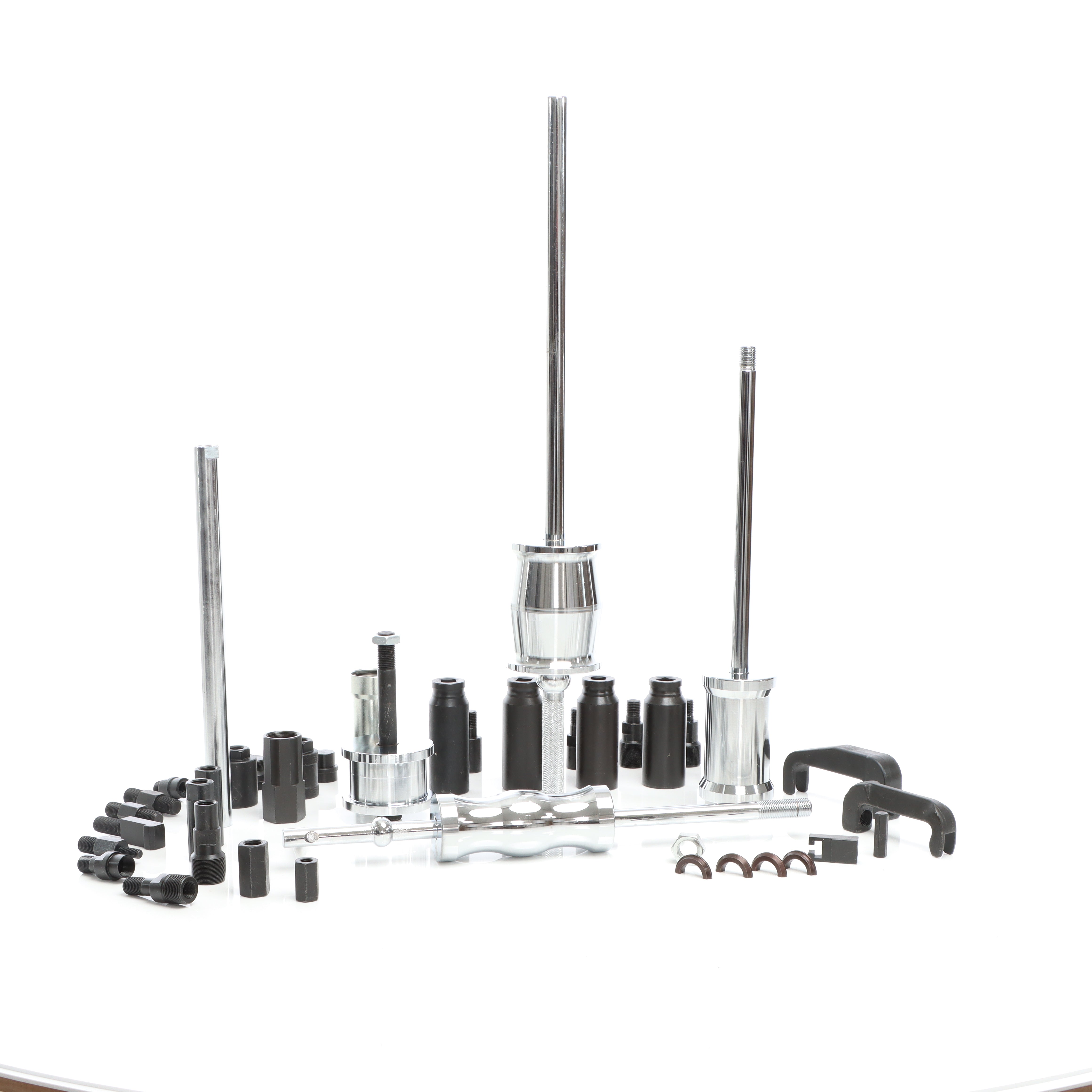 Set di 40 pz estrattori per iniettori CDI con 3 martelli scorrevoli e adattatori