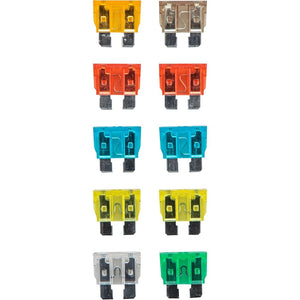 Topex 11-991 set di fusibili per er auto, 11 mm, 10 pezzi