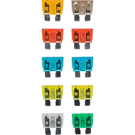Topex 11-991 set di fusibili per er auto, 11 mm, 10 pezzi
