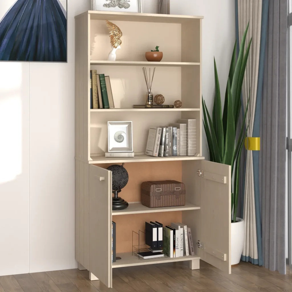Credenza in Legno Massello di Pino Marrone Miele cod mxl 5601
