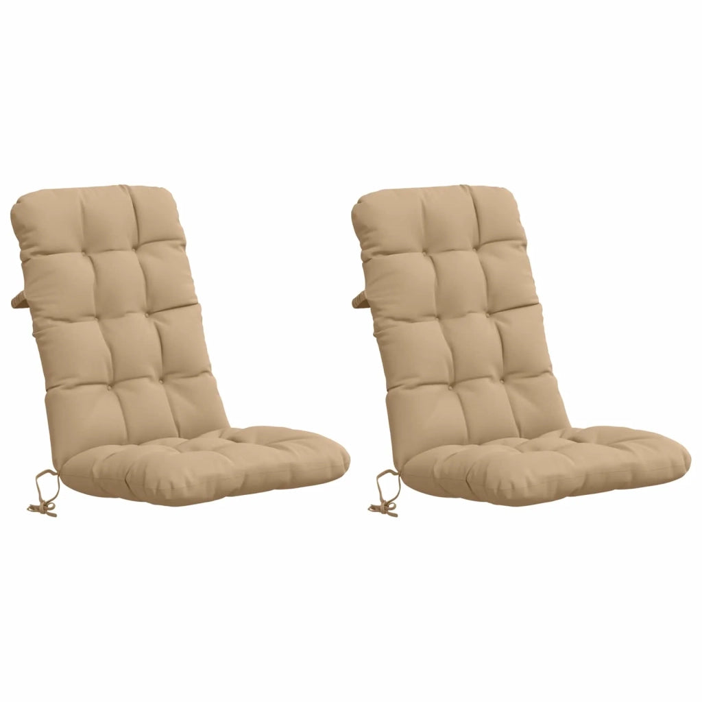 Cuscini per Sedia Alta in 2 Pezzi VIANEN 2 pcs 100% Poliestere 953758
