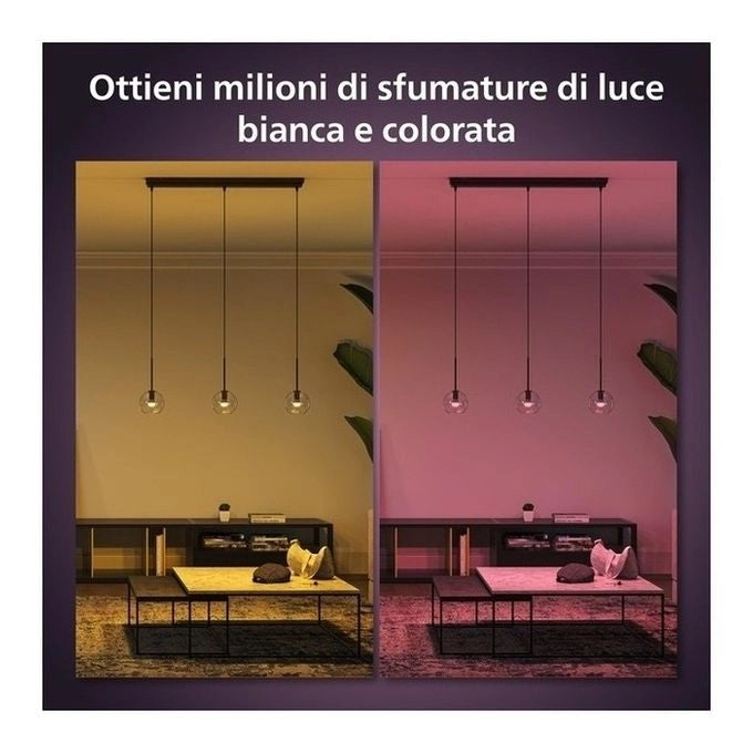 Philips Hue White and Color ambiance Sferetta - lampadina connessa E14
