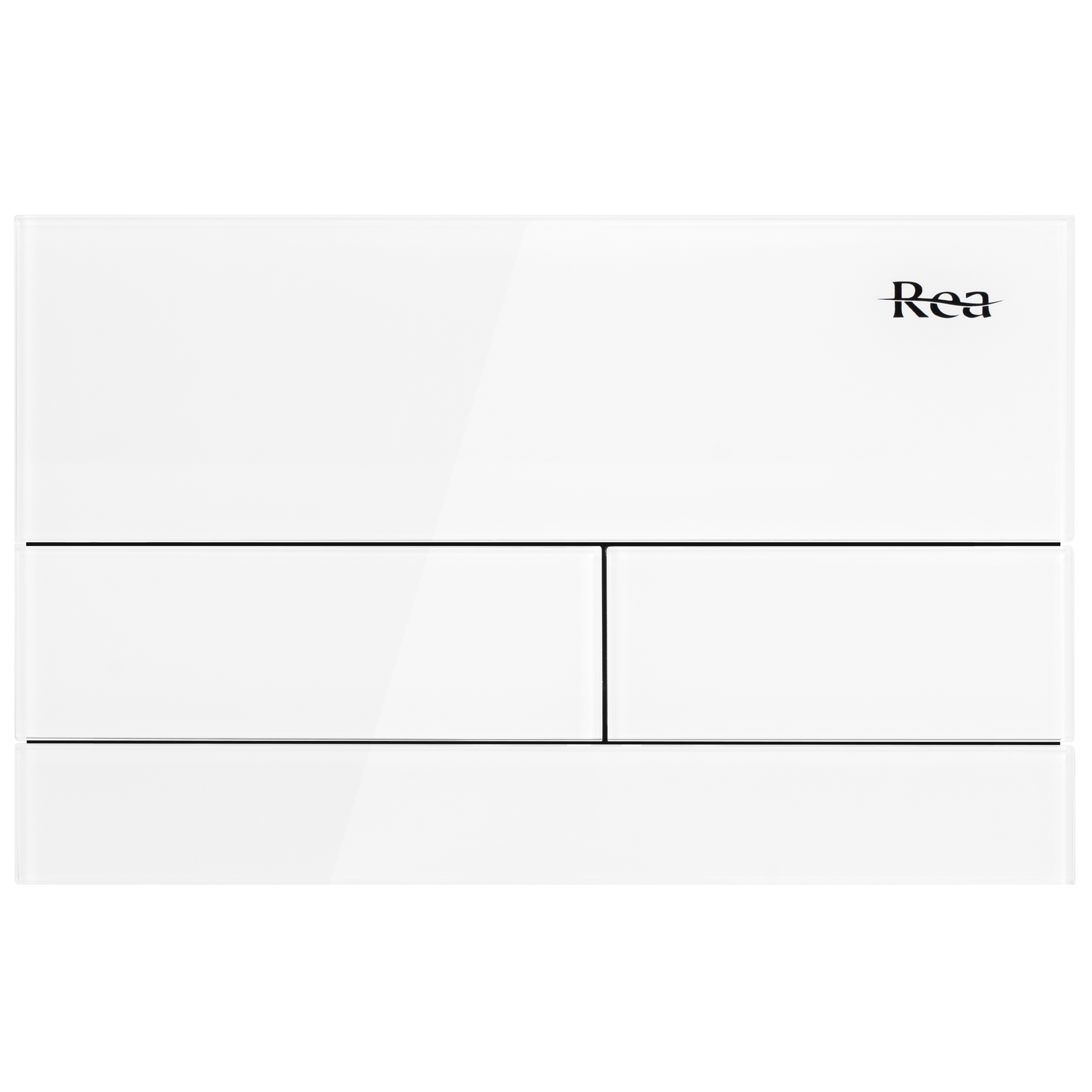 Pulsante Per Supporto Set Da Incasso Wc K011a-q Rea T White Glass