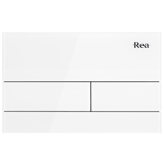 Pulsante Per Supporto Set Da Incasso Wc K011a-q Rea T White Glass