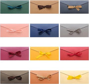 Enveloppe Vintage con cinturino - 12 pezzi - per inviti, biglietti di auguri, buoni regalo - Matrimonio, compleanni