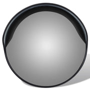 Specchio Traffico Convesso Nero Plastica PC per Esterni 30 cm 141679