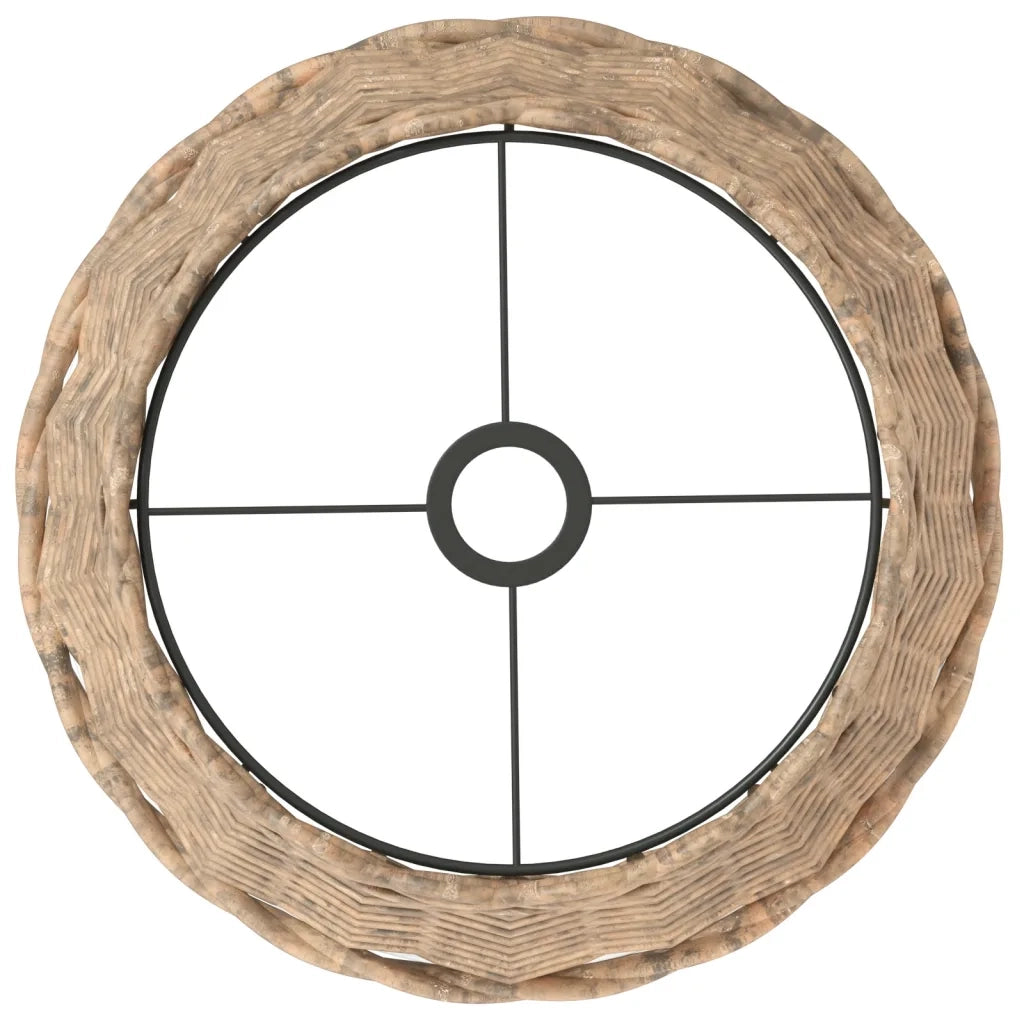 Paralume da Soffitto Marrone ?38x23 cm in Vimini CFW4717114
