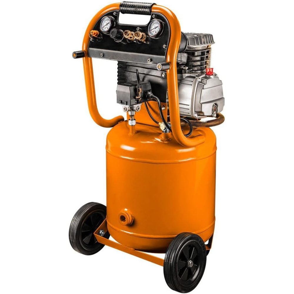 Topex 12k010 compressore lubrifi ficato ad olio verticale 40 l 23