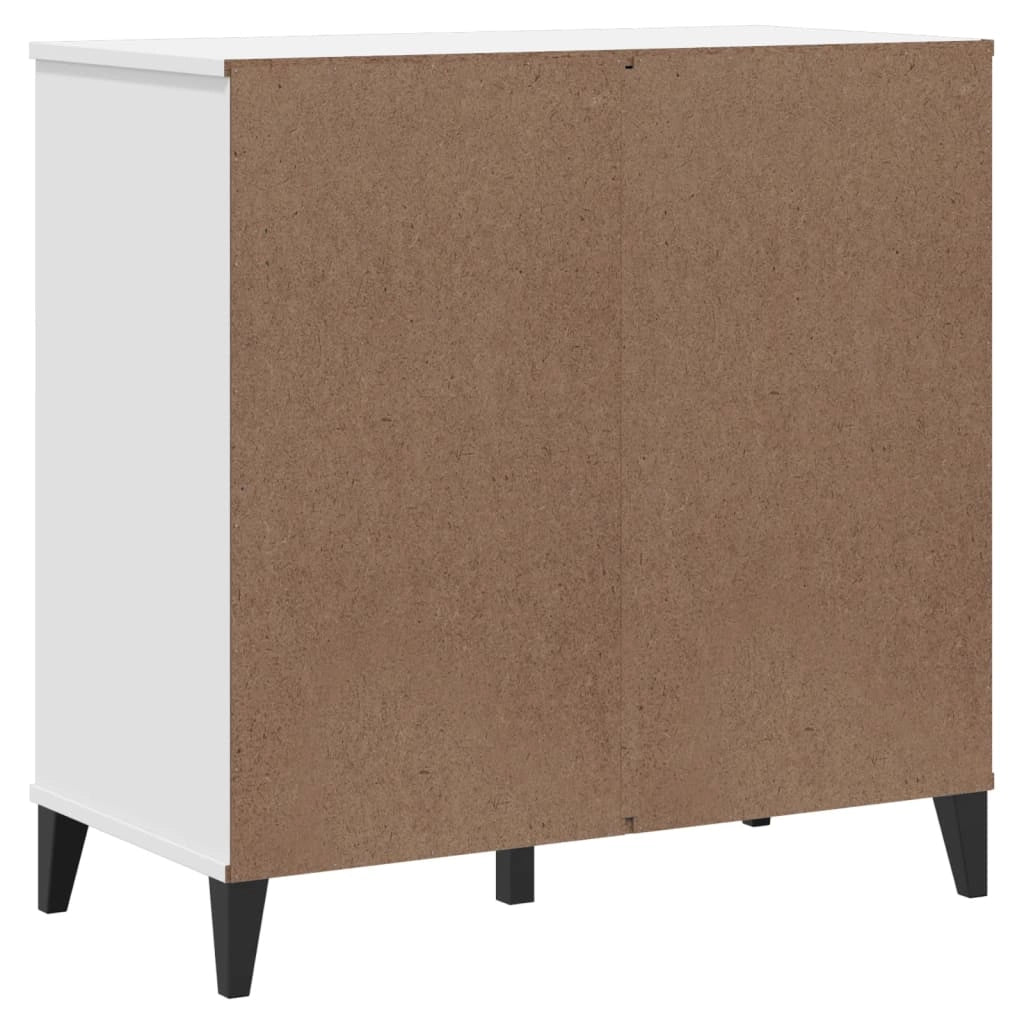 Buffet credenza cassettiera armadio mobile contenitore organizer per cucina soggiorno salotto 80 x 40 x 80 cm legno ingegnerizzato bianco 02_0036620