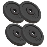 Disco pesi da 4 pezzi 4 manubri in ghisa da 5 kg per fitness e bodybuilding 02_0000763