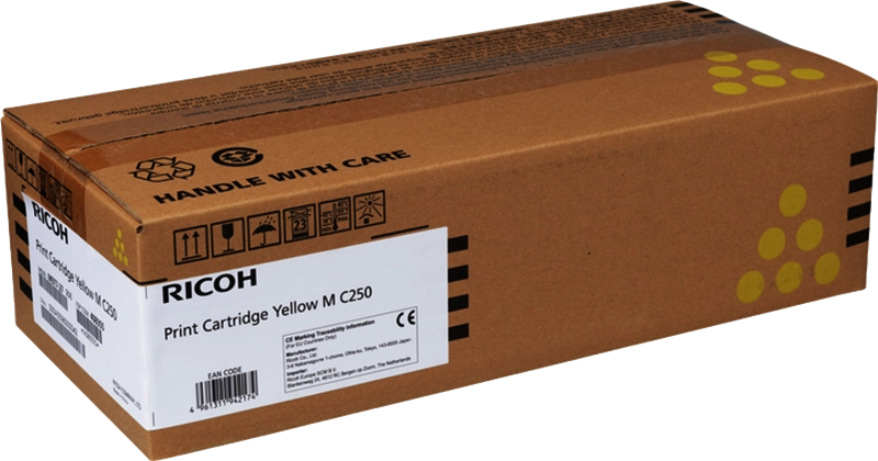Ricoh 408355 cartuccia toner 1 pz Compatibile Giallo