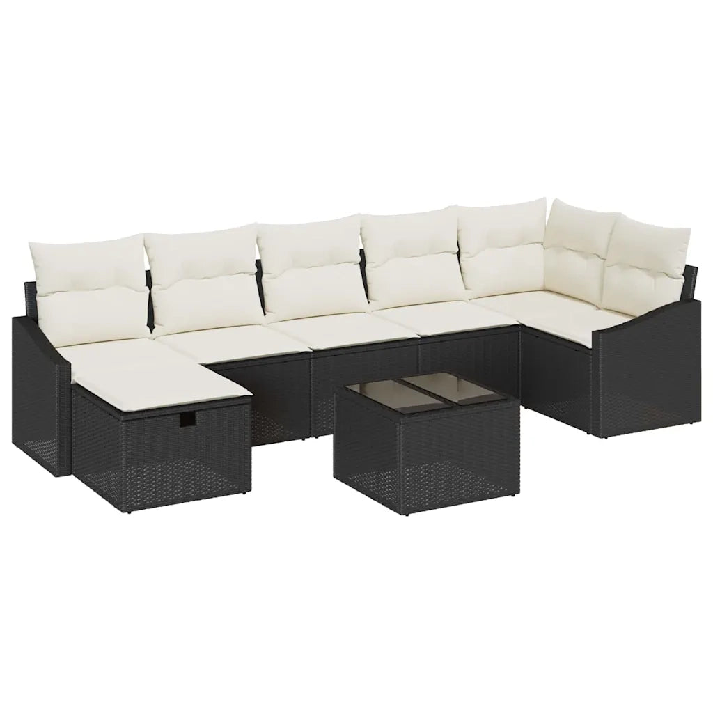 Set di divani con cuscino 7 pcs polyrattan