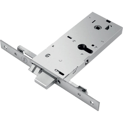 SERRATURA METALLO INFILARE ELETTRICA Y949 YALE  B.Q INOX F.MM 22 F.SAGOM. TRIP+SCR H.MM 78 E.MM 90