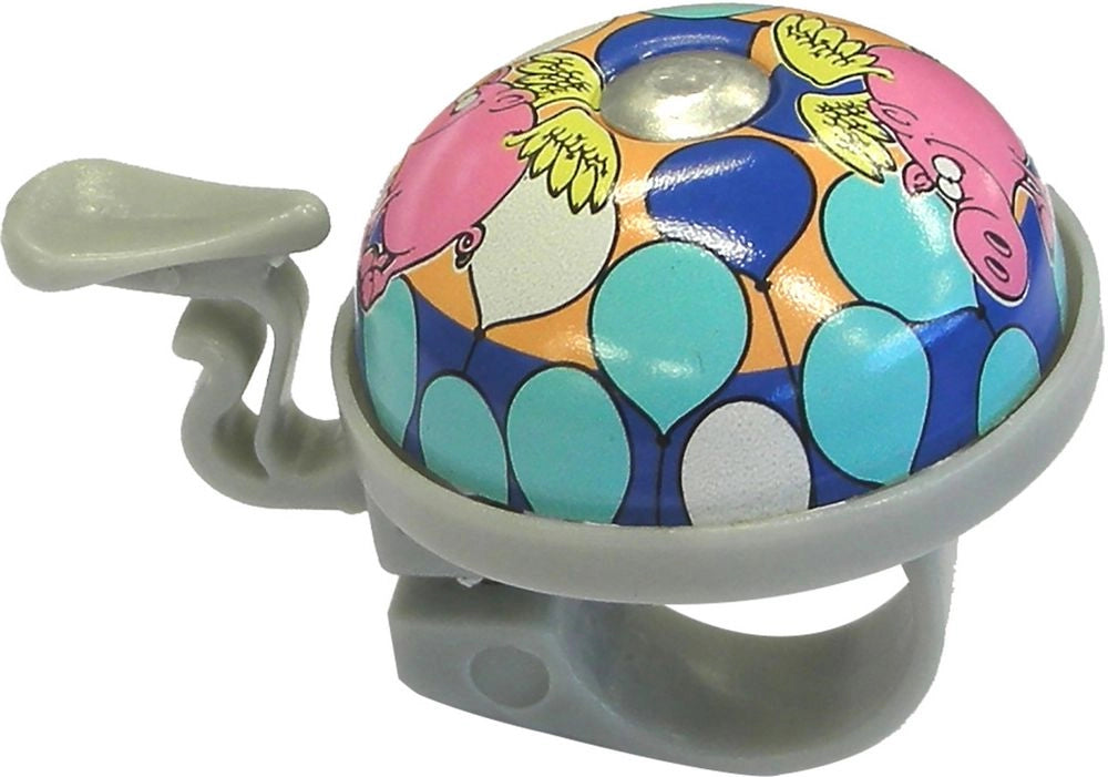 Campanello universale bici bambina con stampa multicolore