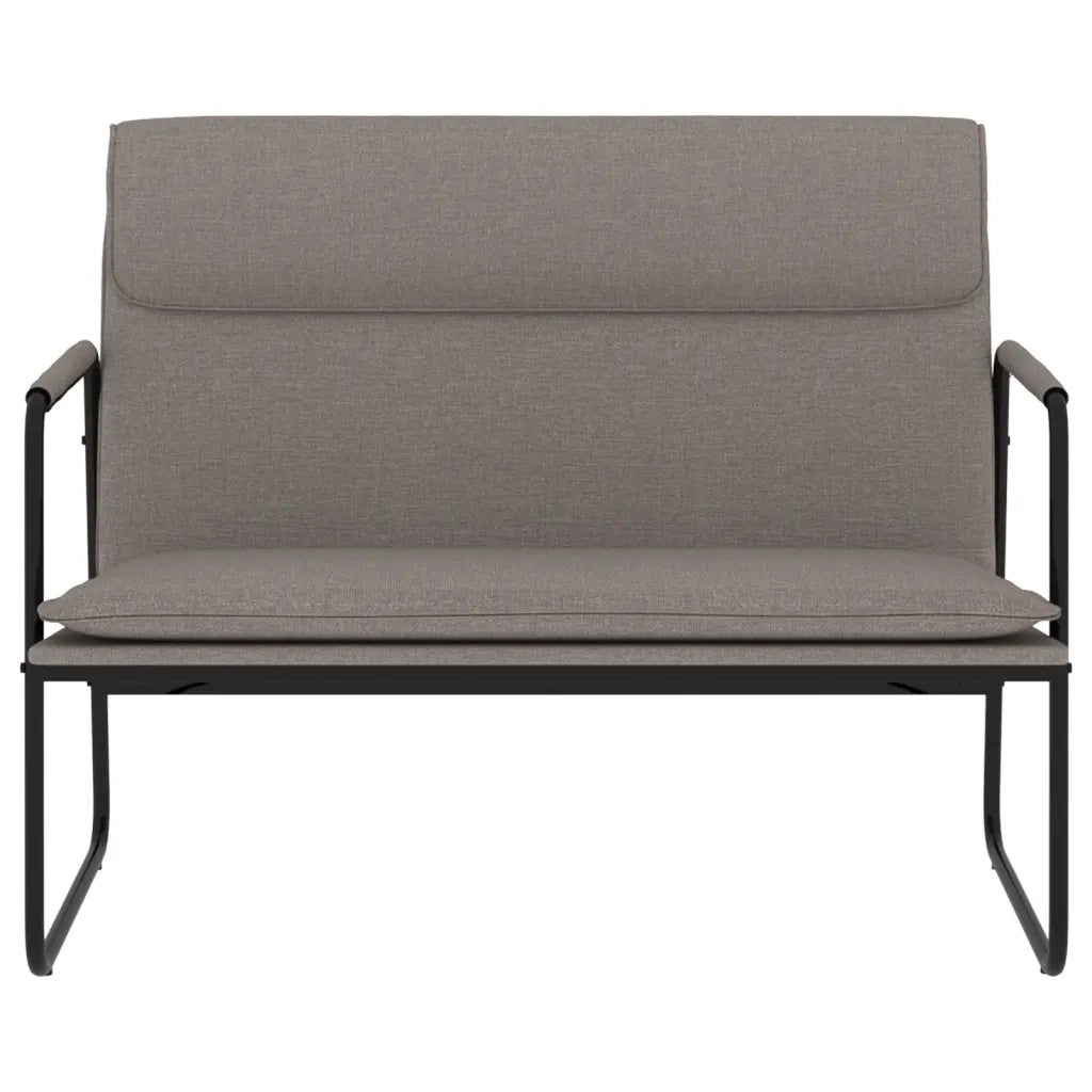 vidaXL Panca Tortora 100x64x80 cm in Tessuto