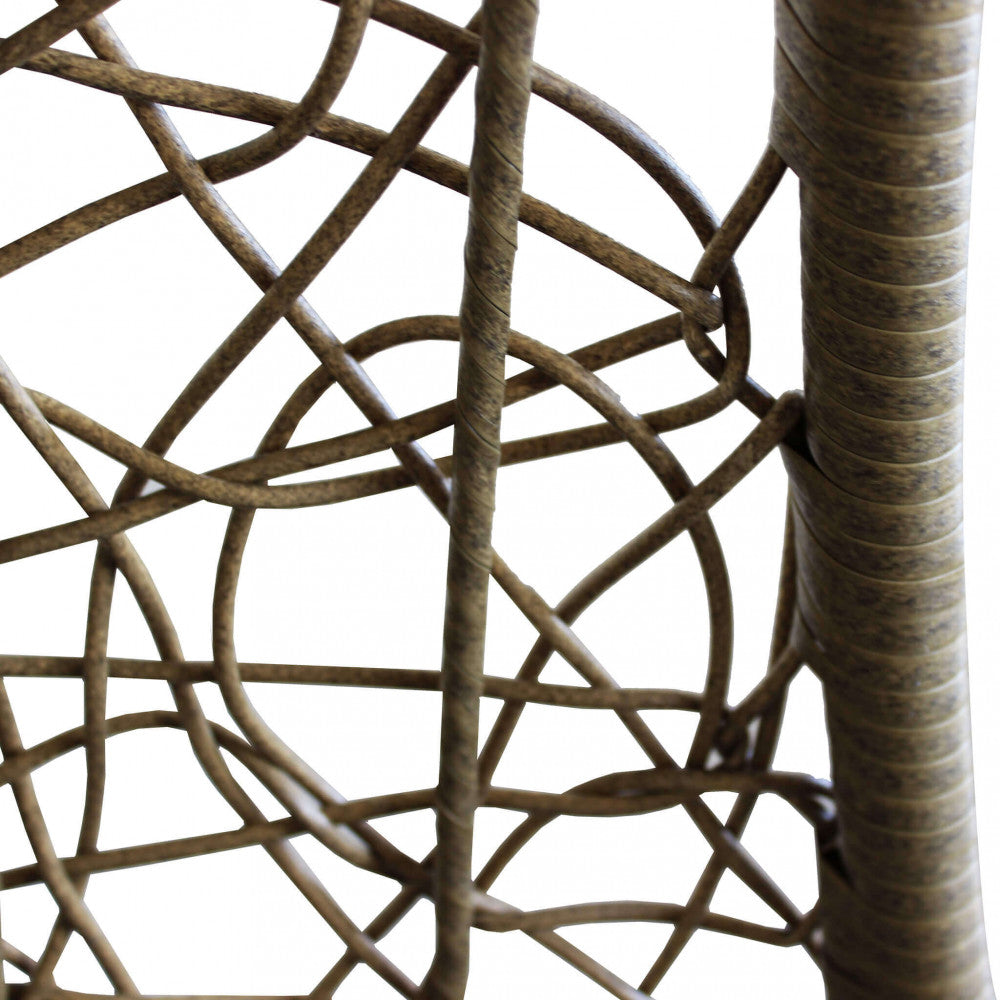 Dondolo  Ponza in Acciaio Marrone