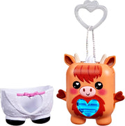 Nano-mals, Cowbert la mucca Highlander, giocattolo elettronico antistress, Hasbro,Eta 5+