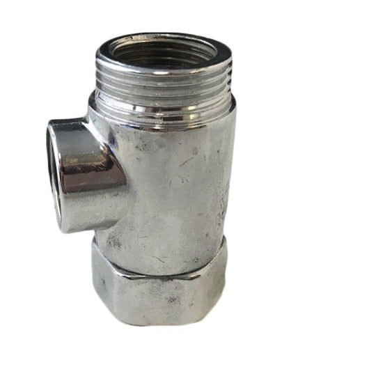 Distanziabile girevole con foro, da 1/2, in ottone pesante