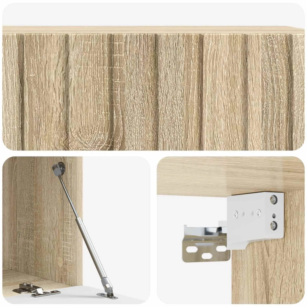 Mobile Porta TV da Muro Rovere Sonoma 98 x 41 x 30 cm